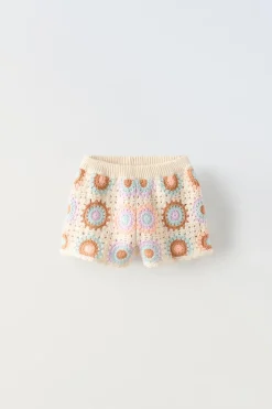 BERMUDAS CROCHÉ-ZARA Hot