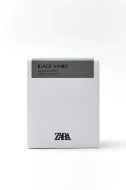 ZARA Perfumes^BLACK AMBER EDT 90 ML (3.04 FL. OZ). 0120/700