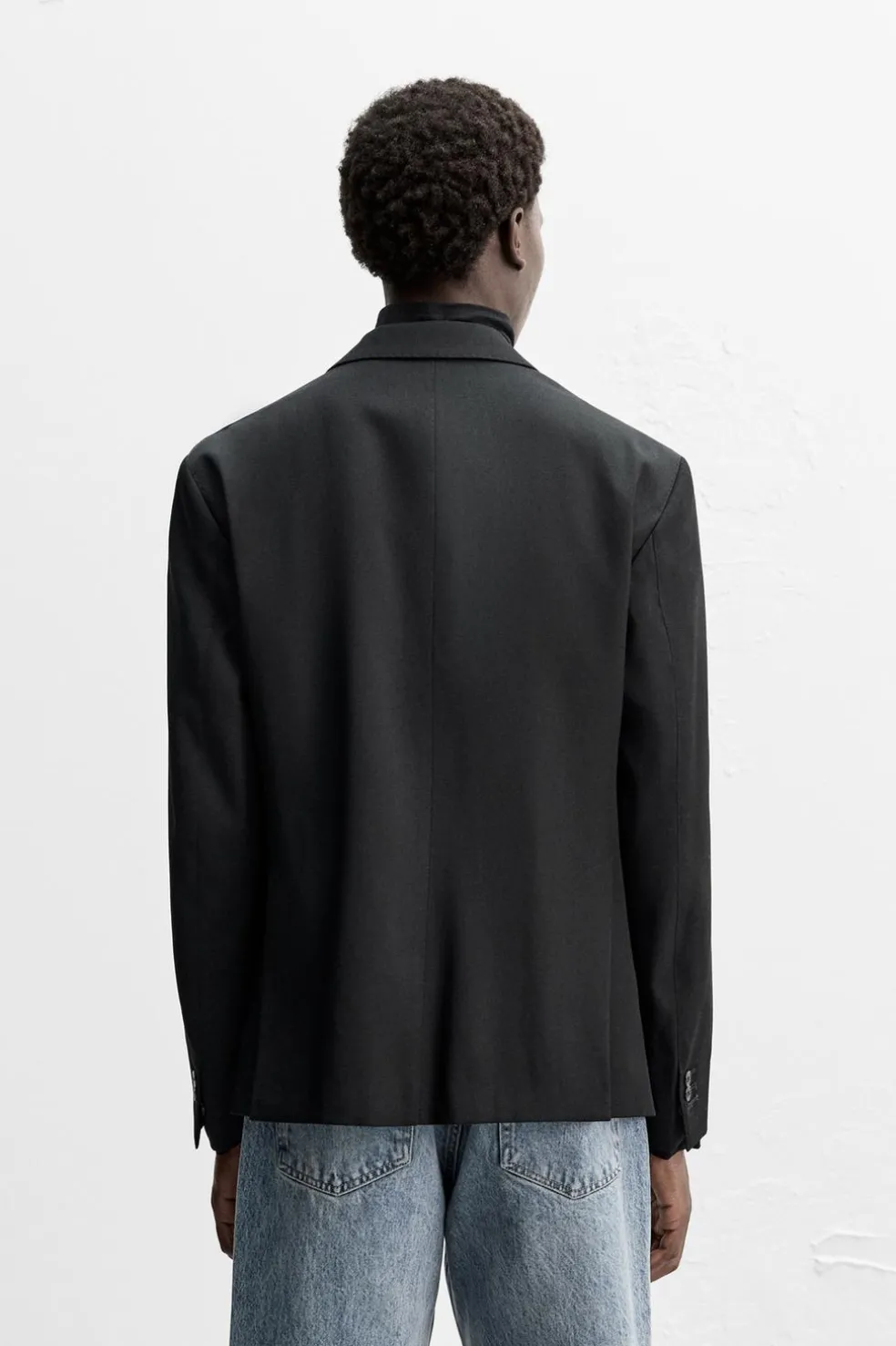 ZARA Blazers^BLAZER 100% LÃ Preto
