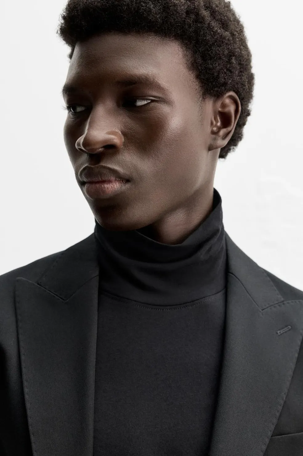 ZARA Blazers^BLAZER 100% LÃ Preto