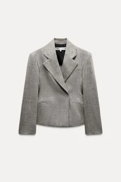 ZARA Blazers / Coletes^BLAZER 100% LÃ ZW COLLECTION Cinzento