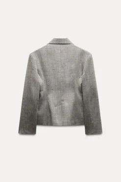 ZARA Blazers / Coletes^BLAZER 100% LÃ ZW COLLECTION Cinzento