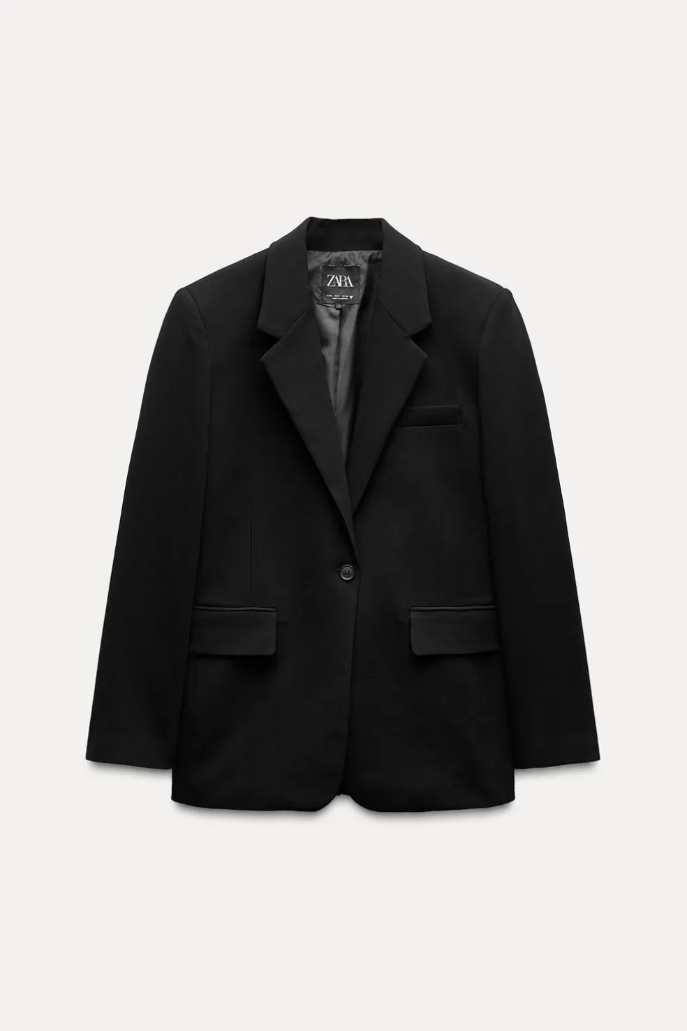 ZARA Blazers / Coletes^BLAZER BÁSICO Preto