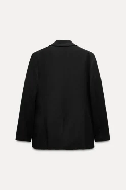 ZARA Blazers / Coletes^BLAZER BÁSICO Preto