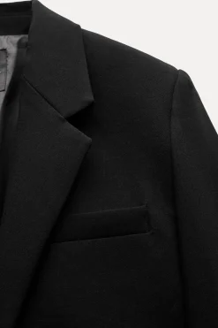 ZARA Blazers / Coletes^BLAZER BÁSICO Preto