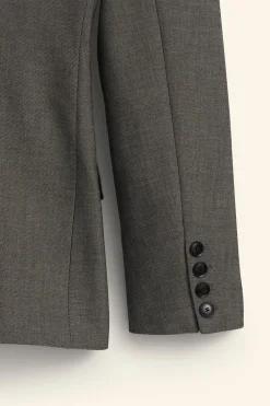 ZARA Blazers^BLAZER CINTADO LIMITED EDITION Cru / Preto