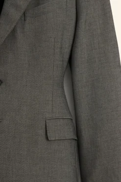 ZARA Blazers^BLAZER CINTADO LIMITED EDITION Cru / Preto