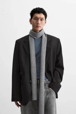ZARA Blazers^BLAZER COM ESTRUTURA TWILL Preto