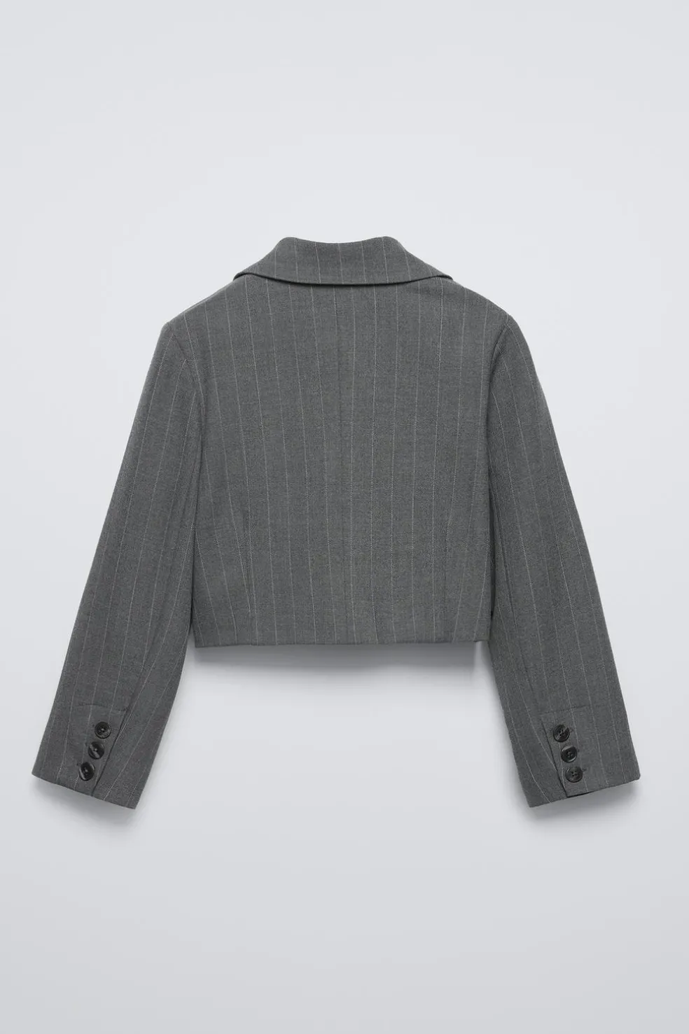 BLAZER CROPPED COM RISCA DIPLOMÁTICA-ZARA Outlet