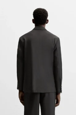 ZARA Blazers^BLAZER CRUZADO DE FATO Preto