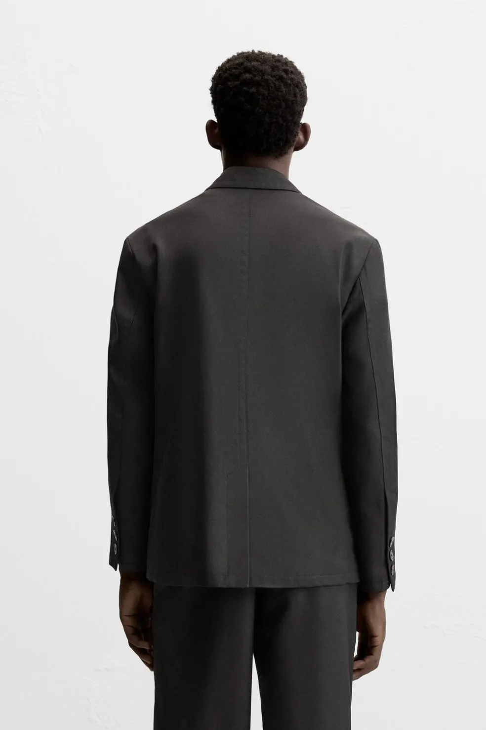 ZARA Blazers^BLAZER CRUZADO DE FATO Preto
