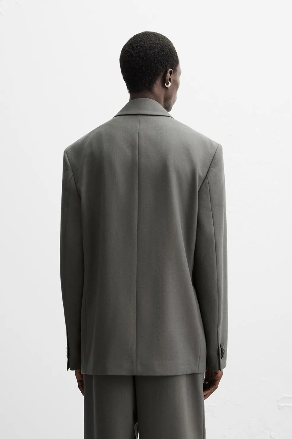 ZARA Blazers^BLAZER CRUZADO DE TRAJE X NANUSHKA Verde