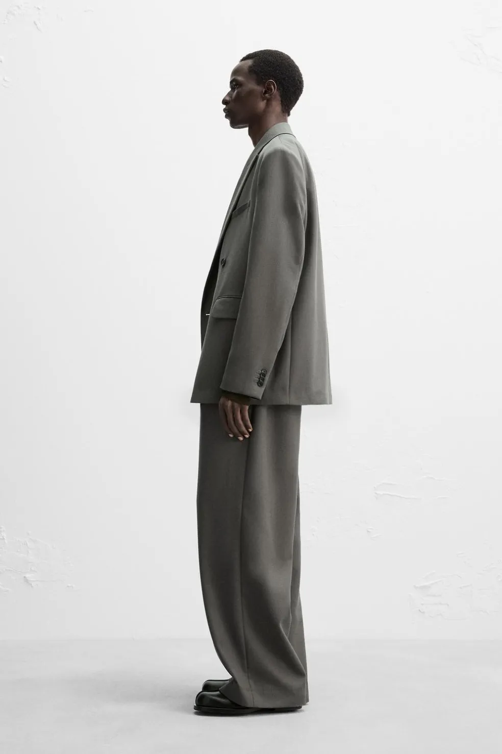 ZARA Blazers^BLAZER CRUZADO DE TRAJE X NANUSHKA Verde