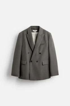 ZARA Blazers^BLAZER CRUZADO DE TRAJE X NANUSHKA Verde