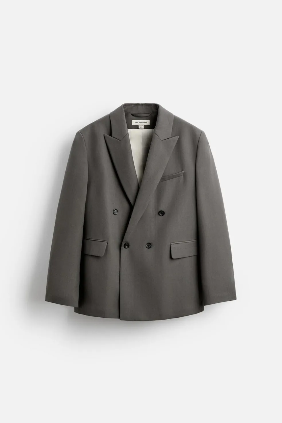 ZARA Blazers^BLAZER CRUZADO DE TRAJE X NANUSHKA Verde