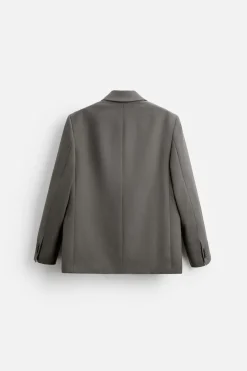 ZARA Blazers^BLAZER CRUZADO DE TRAJE X NANUSHKA Verde