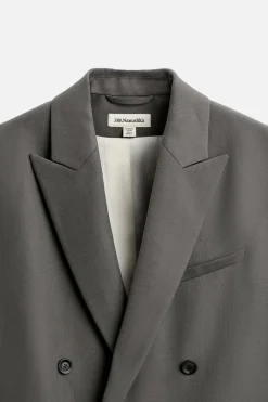 ZARA Blazers^BLAZER CRUZADO DE TRAJE X NANUSHKA Verde