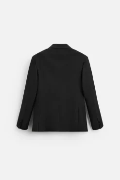 ZARA Blazers^BLAZER CRUZADO SMOKING Preto
