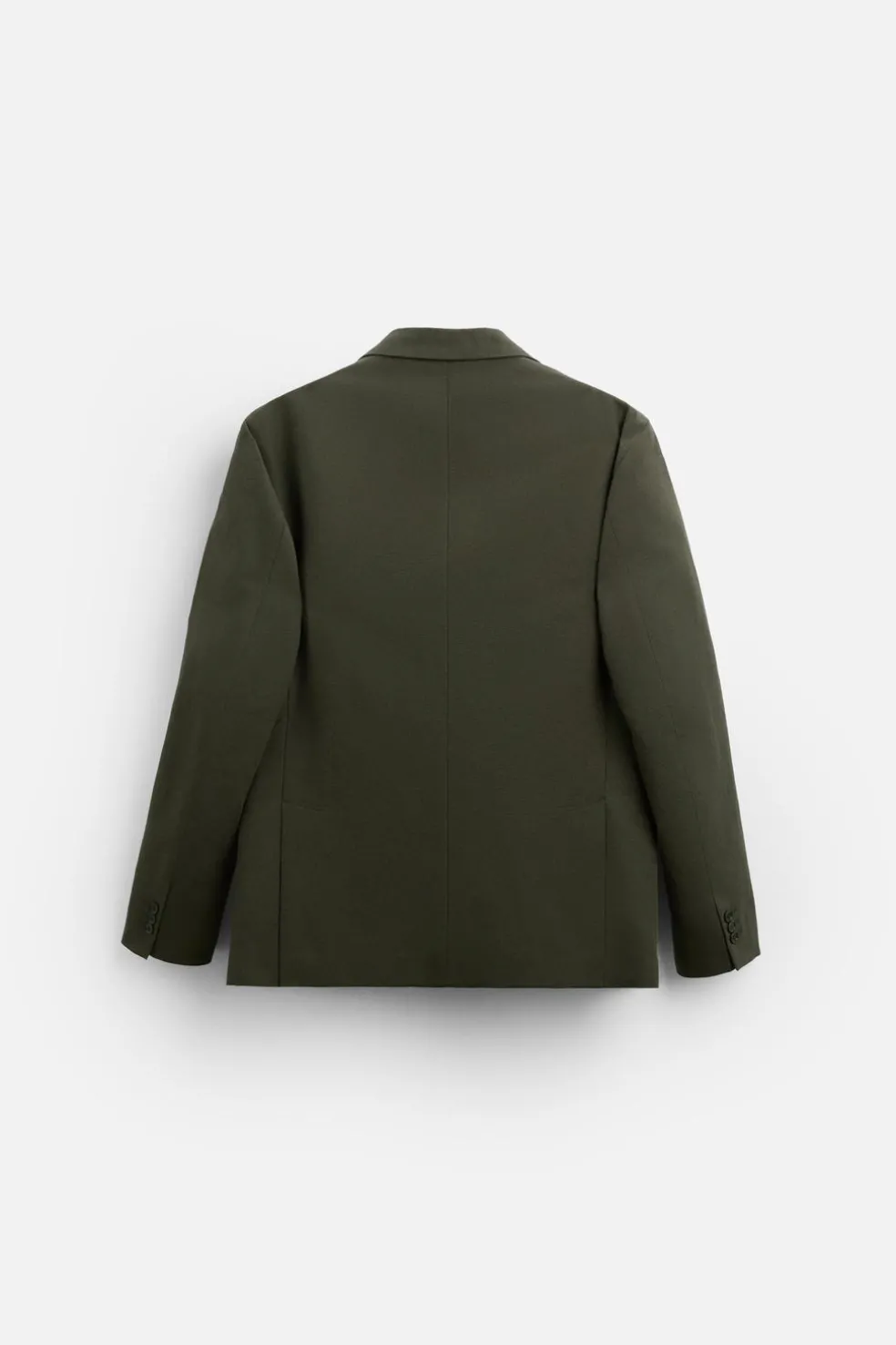 ZARA Blazers^BLAZER DE FATO ALGODÃO - LINHO Caqui