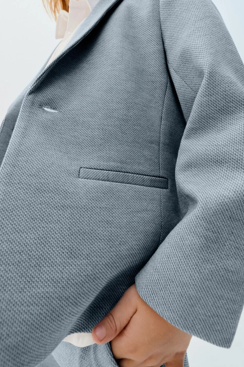 BLAZER DE FATO COMFORT-ZARA Sale