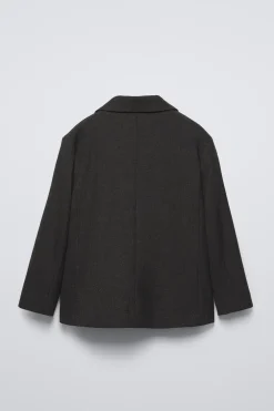 BLAZER DE FATO FLUIDO-ZARA Flash Sale