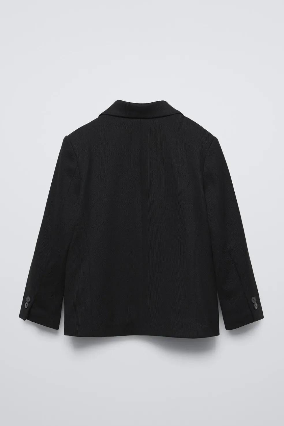 BLAZER DE FATO PIQUÉ-ZARA New