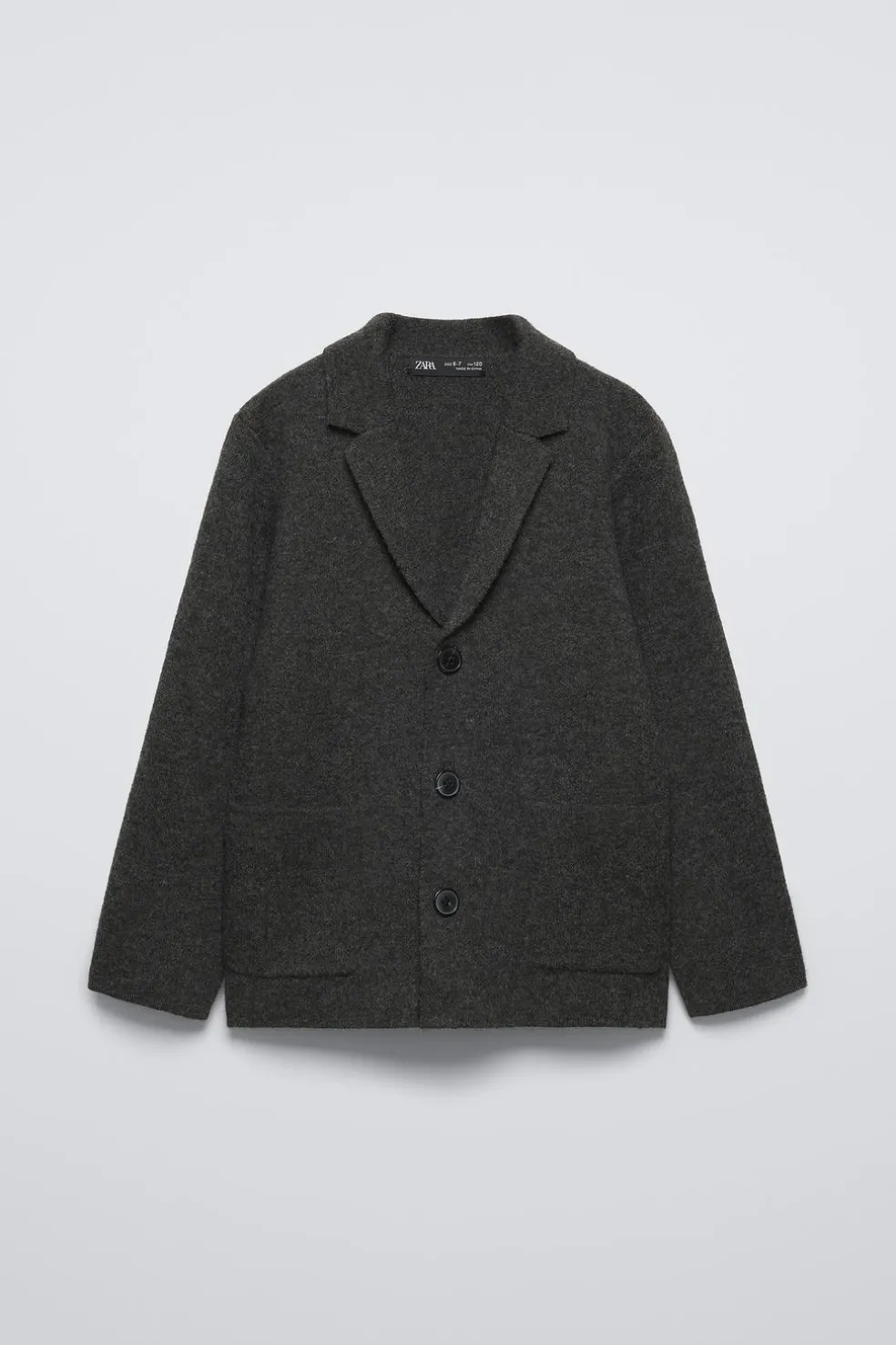 BLAZER DE MALHA COM BOTÕES-ZARA Cheap