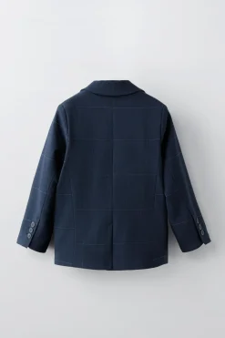 BLAZER FATO QUADRADOS-ZARA Cheap