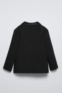 BLAZER OVERSIZE GOLA ACETINADA-ZARA Outlet