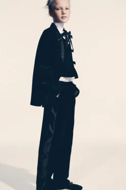 BLAZER OVERSIZE GOLA ACETINADA-ZARA Outlet