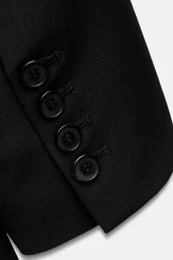 ZARA Vestidos^BLAZER VESTIDO ASSIMÉTRICO ZW COLLECTION Preto