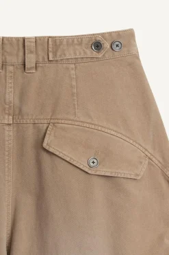 ZARA Calças^BLN PNT 13 Areia