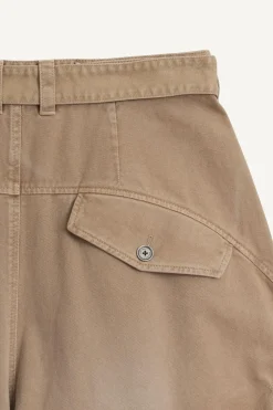 ZARA Calças^BLN PNT 13 Areia