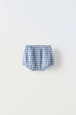 BLOOMER AOS QUADRADOS VICHY-ZARA Best Sale