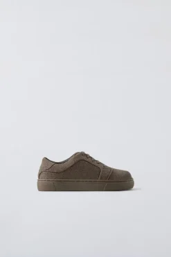BLUCHER DE PELE-ZARA Outlet