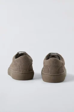 BLUCHER DE PELE-ZARA Outlet