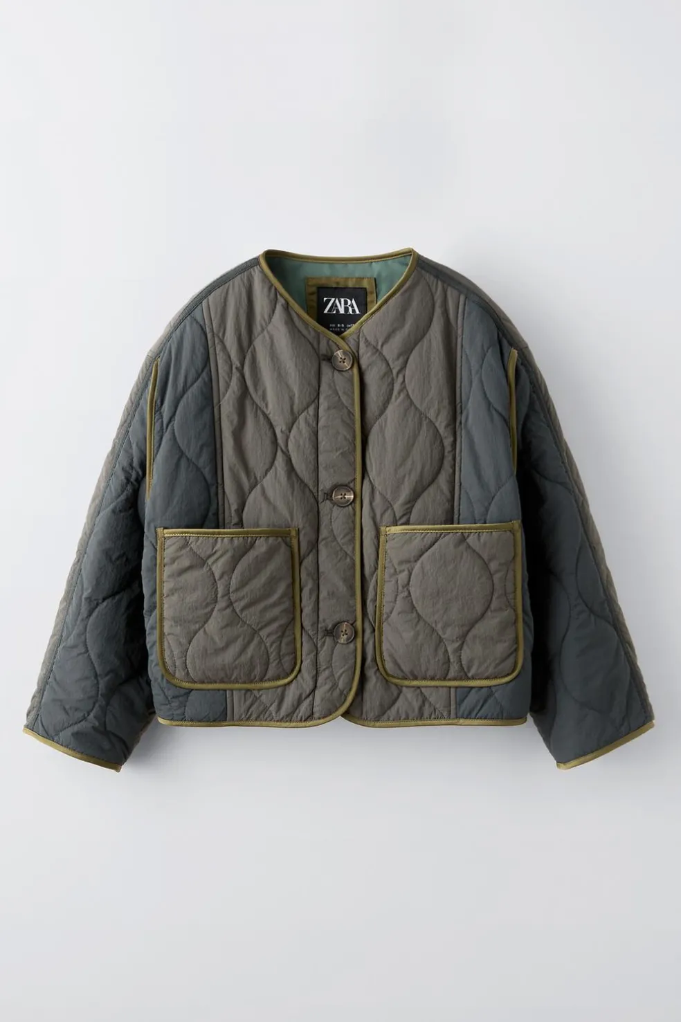 BLUSÃO ACOLCHOADO-ZARA Flash Sale