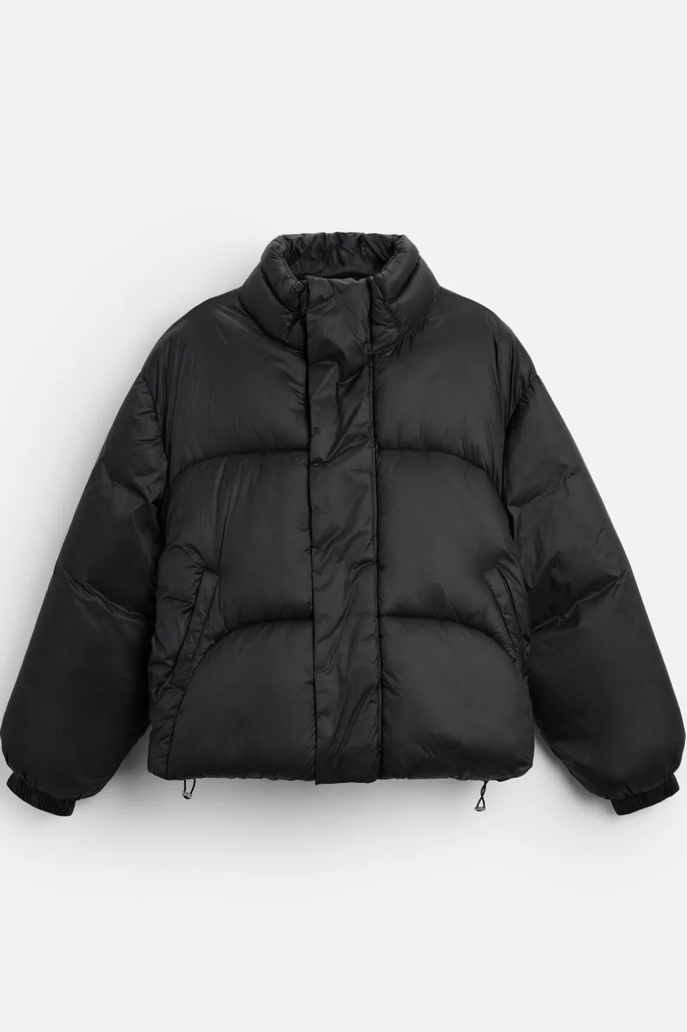 ZARA Blusões|Casacos De Pluma^BLUSÃO ACOLCHOADO BOXY FIT Preto