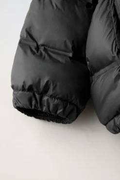 BLUSÃO ACOLCHOADO COM CAPUZ-ZARA Store