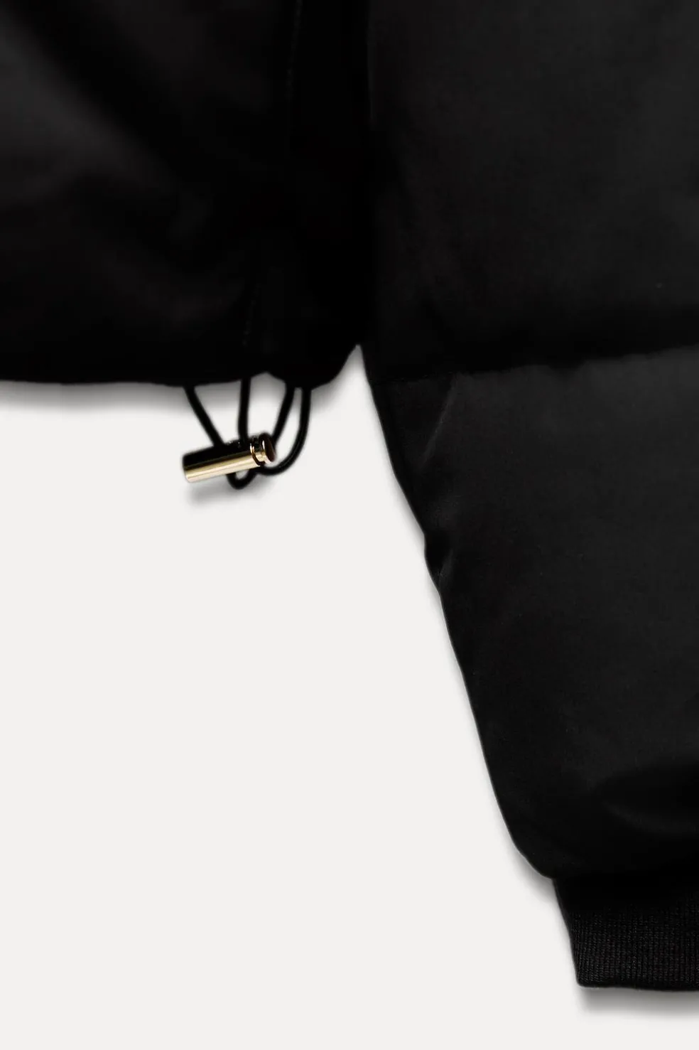 ZARA Winter Layersnew|Sobretudos / Anoraques^BLUSÃO ACOLCHOADO COM CAPUZ WATER AND WIND PROTECTION Preto