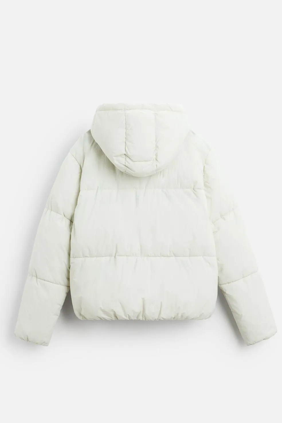 ZARA Vestuário De Inverno|Blusões^BLUSÃO ACOLCHOADO COM CAPUZ AMOVÍVEL Menta