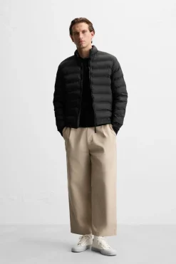 ZARA Blusões|Casacos De Pluma^BLUSÃO ACOLCHOADO LEVE Preto
