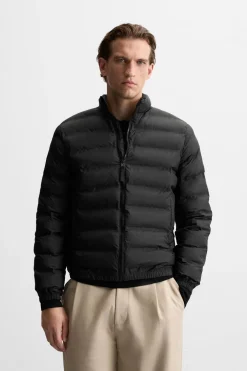 ZARA Blusões|Casacos De Pluma^BLUSÃO ACOLCHOADO LEVE Preto