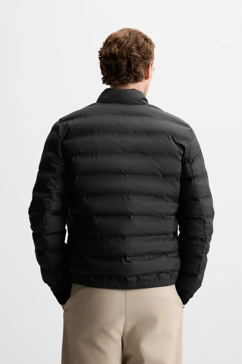 ZARA Blusões|Casacos De Pluma^BLUSÃO ACOLCHOADO LEVE Preto