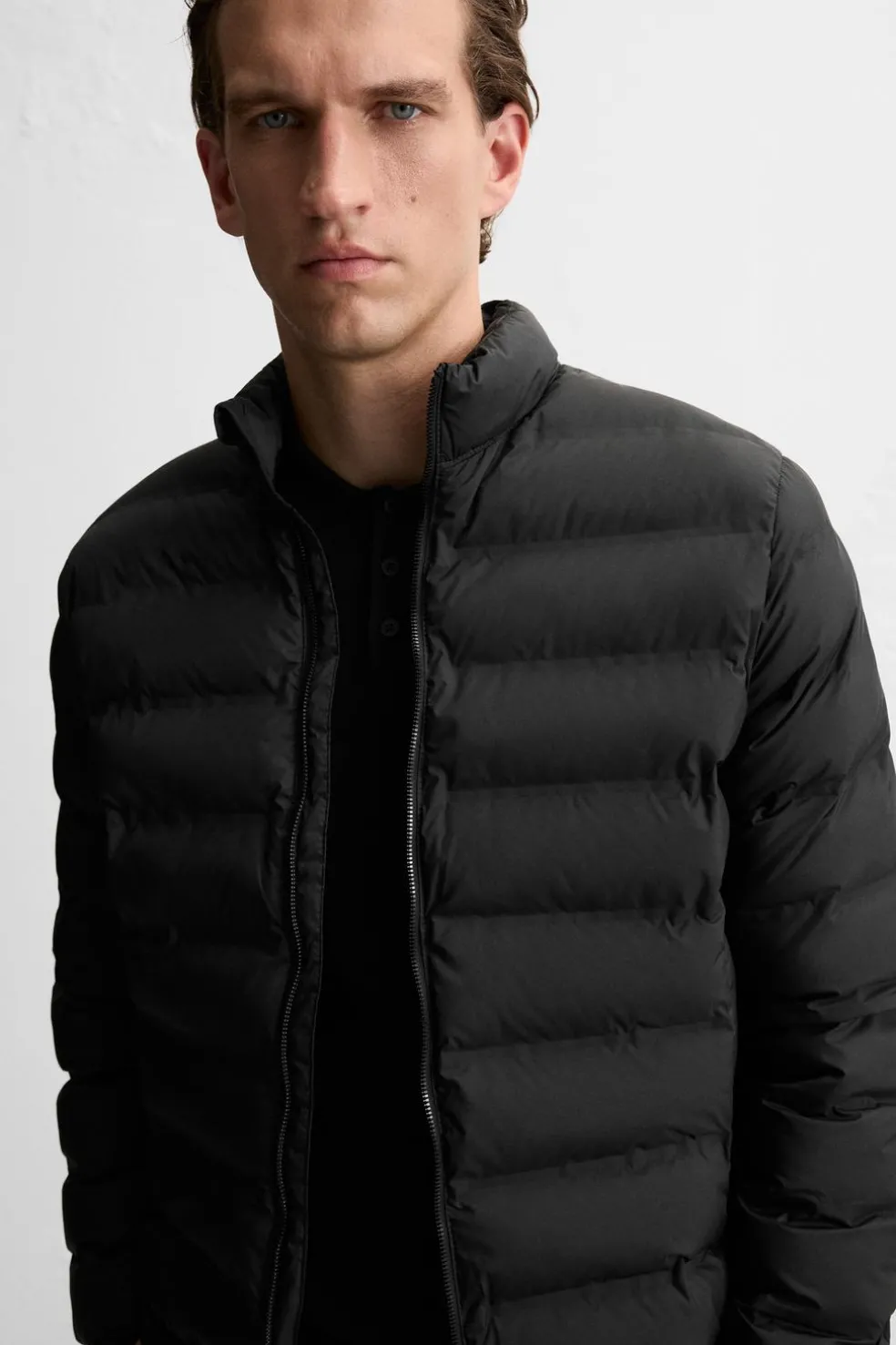 ZARA Blusões|Casacos De Pluma^BLUSÃO ACOLCHOADO LEVE Preto