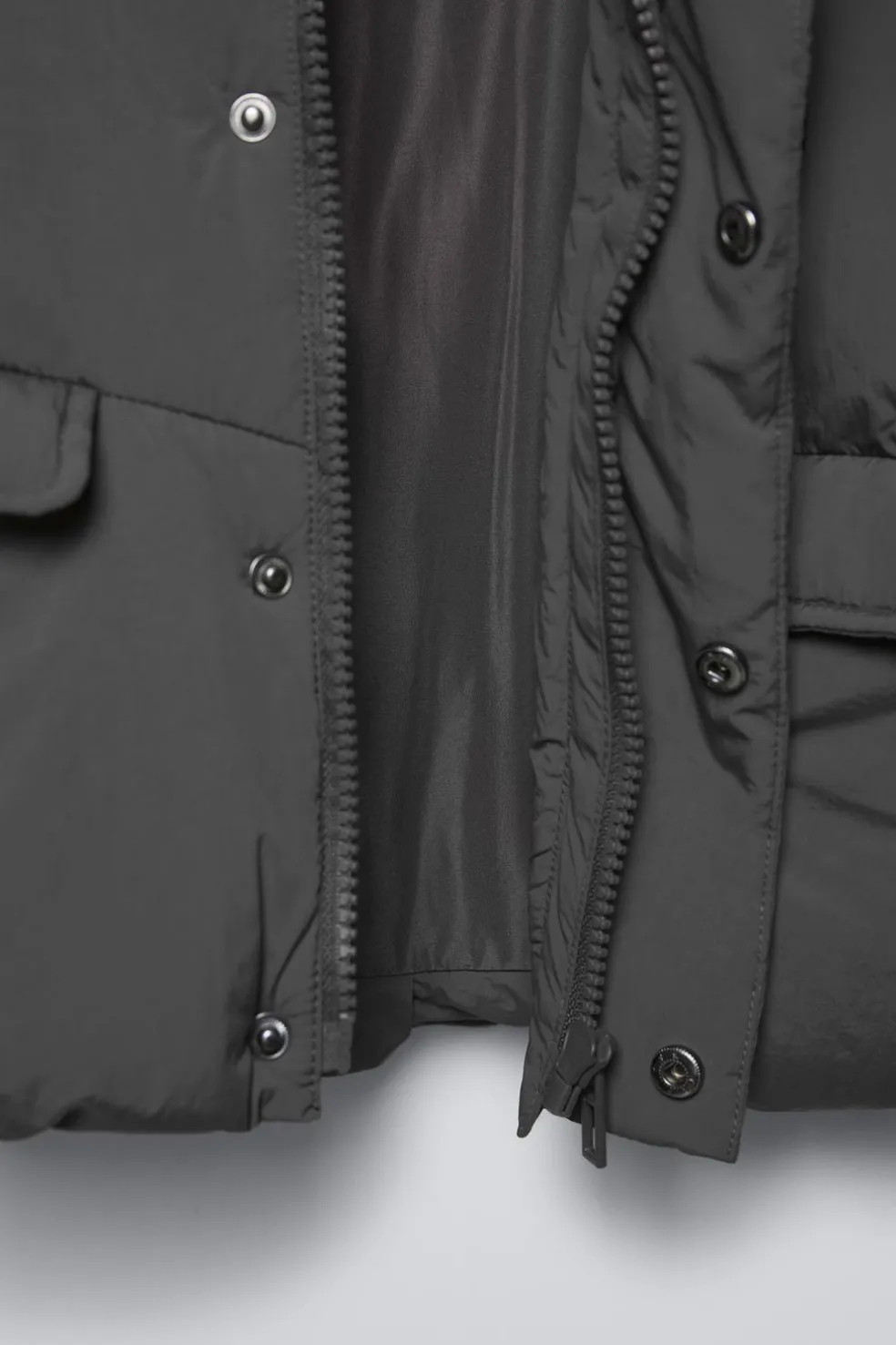 BLUSÃO ACOLCHOADO OVERSIZE-ZARA Flash Sale