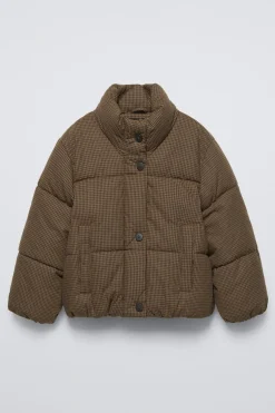 BLUSÃO ACOLCHOADO XADREZ VICHY-ZARA Online