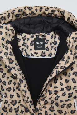 BLUSÃO ANIMAL PRINT WATER REPELLENT E WINDPROOF SKI COLLECTION-ZARA Online