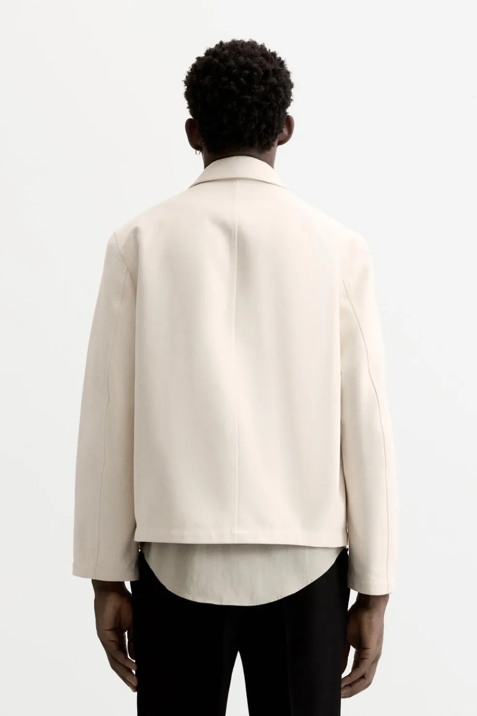 ZARA Blusões^BLUSÃO BOTÕES LIMITED EDITION Cru