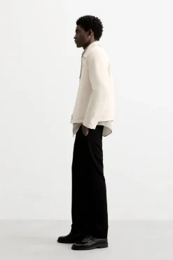 ZARA Blusões^BLUSÃO BOTÕES LIMITED EDITION Cru